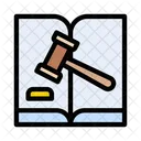 Auction Book Gavel Icon