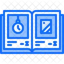 Auction Booklet Booklet Magazine Icon
