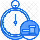 Auction Countdown Bidding Time Stopwatch Icon