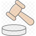Auction Hammer Shad Glow Icon