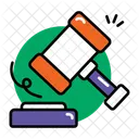 Auction Gavel Balance Icon
