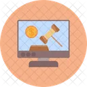 Auction Internet Online Icon