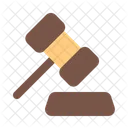 Auction Judge Hammer Icon