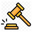 Auction Law Justice Icon