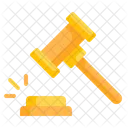 Auction Law Justice Icon