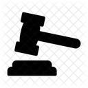 Auction Law Court Icon
