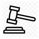 Auction Law Court Icon
