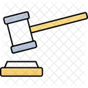 Auction Hammer Tool Icon