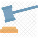 Auction Hammer Court Gavel Icon