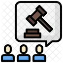 Auction Offer Law Icon