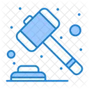 Auction Court Mortgage Icon