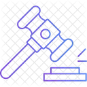 Auction Law Hammer Icon