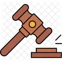 Auction Law Hammer Icon