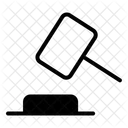 Auction Law Hammer Icon