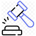Auction Law Justice Icon