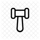 Auction Law Hammer Icon