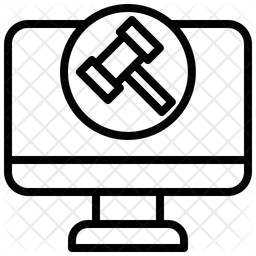 경매 웹사이트  아이콘