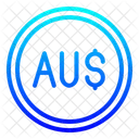Aud Australia Currency Icône