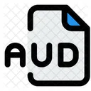 Aud File Audio File Audio Format Icon