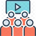 Audience Viewer Spectator Icon