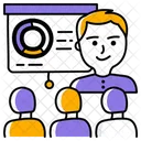 Game Woman Audience Icon