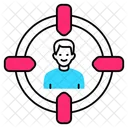 Marketing Target Business Icon