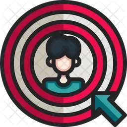 Audience Target  Icon
