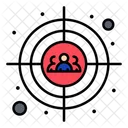Audience Target  Icon