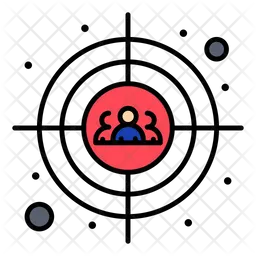 Audience Target  Icon