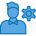 Audience Targeting Businessman Group Icon