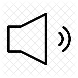 Audio Icon Download in Line Style Audio Icon Download in Line Style