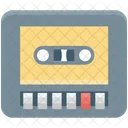 Audio Tape Cassette Icon