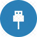 Audio Cable Connector Icon