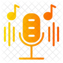 Audio Microphone Singer Icon