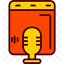 Audio Broadcast Digital Icon