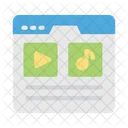 Audio Video Files Icon