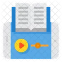 Audio Book Ebook Elearning Icon
