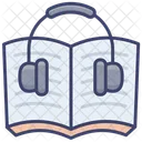 Audio Book Music Education Icon