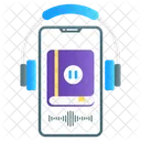 Audio Book Audio Guide Audio Journal Icon