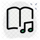Open Book Music Icon