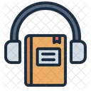 Audio Book Headphone Book Icon