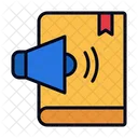 Audio Book Education Online Learning Icon