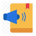 Audio Book Education Online Learning Icon