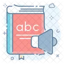 Audio Book Ebook Online Education Icon