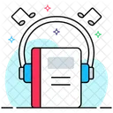 Audio Book E Book Audio Lesson Book Icon