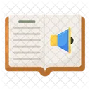 Audio Book Ebook Audio Lesson Icon