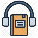 Audio Book Headphone Book Icon