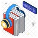 Audio Books  Icon