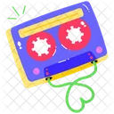 Audio Cassette  Icon