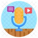 Audio Chat Icon